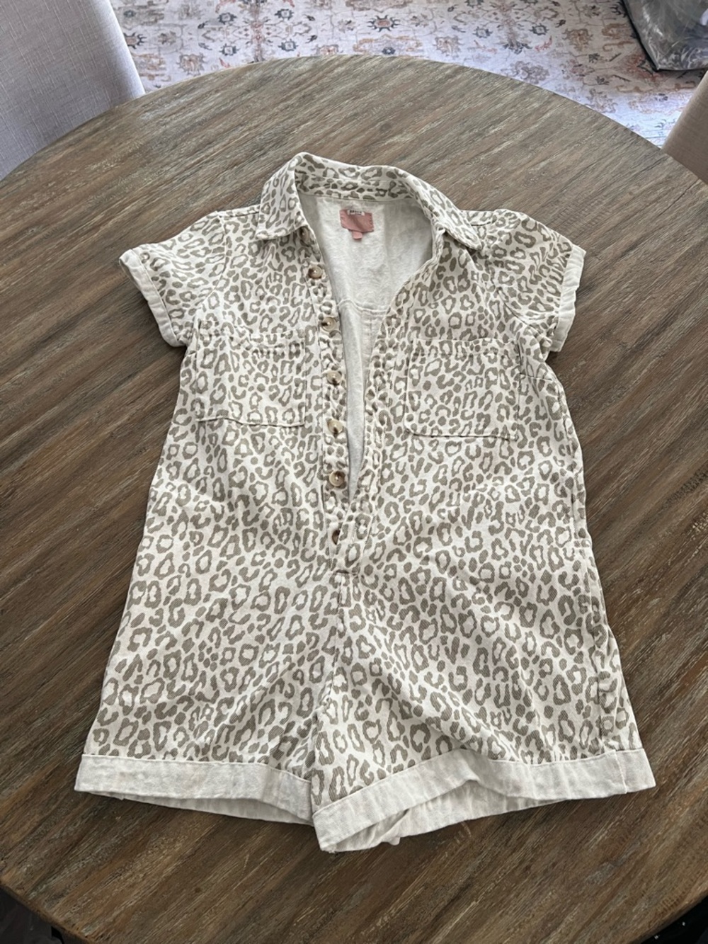 Show Me your Mumu - cheetah romper - S